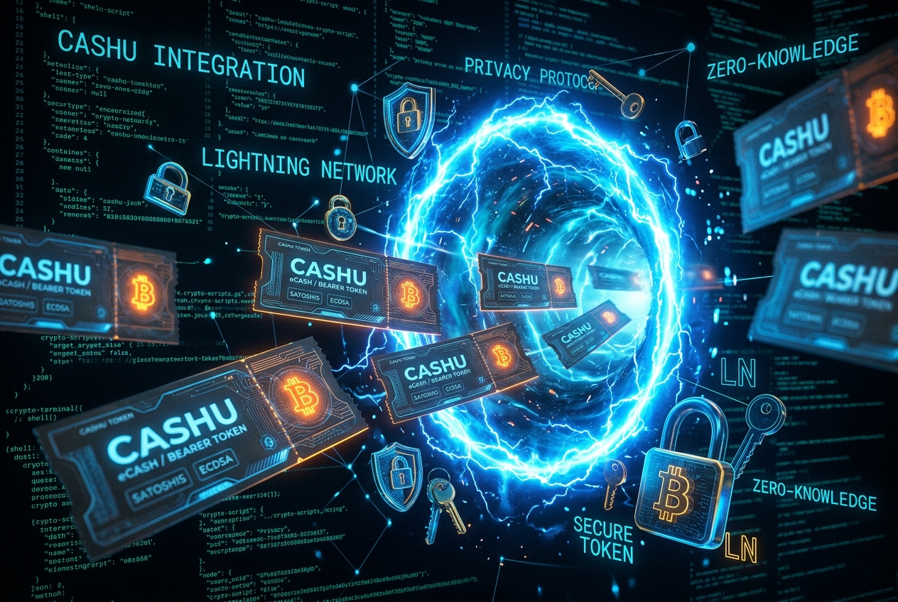 Cashu + Lightning: ระบบตั๋ว Ecash ที่ลบประวัติการโอนเงินบิตคอยน์ออกไปถาวร